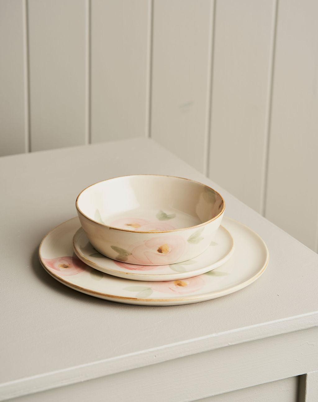 Canvas Side Plate / Orchard Blossom