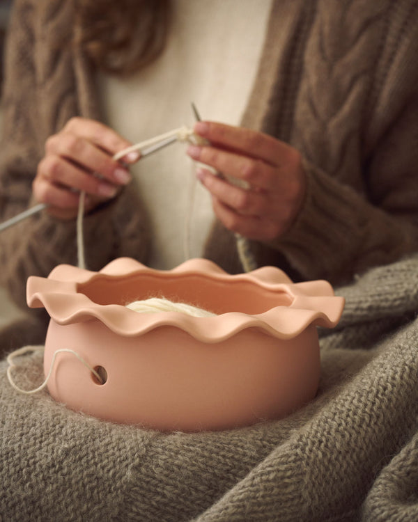 Yarn Bowl in Coral / RGA x Cardigang - Robert Gordon Australia