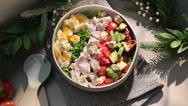 Festive Cobb Salad