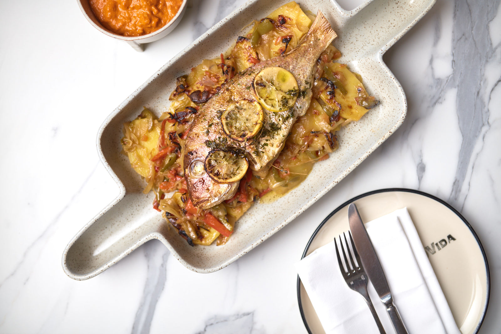 Pargo Al Fondo / Baked Snapper