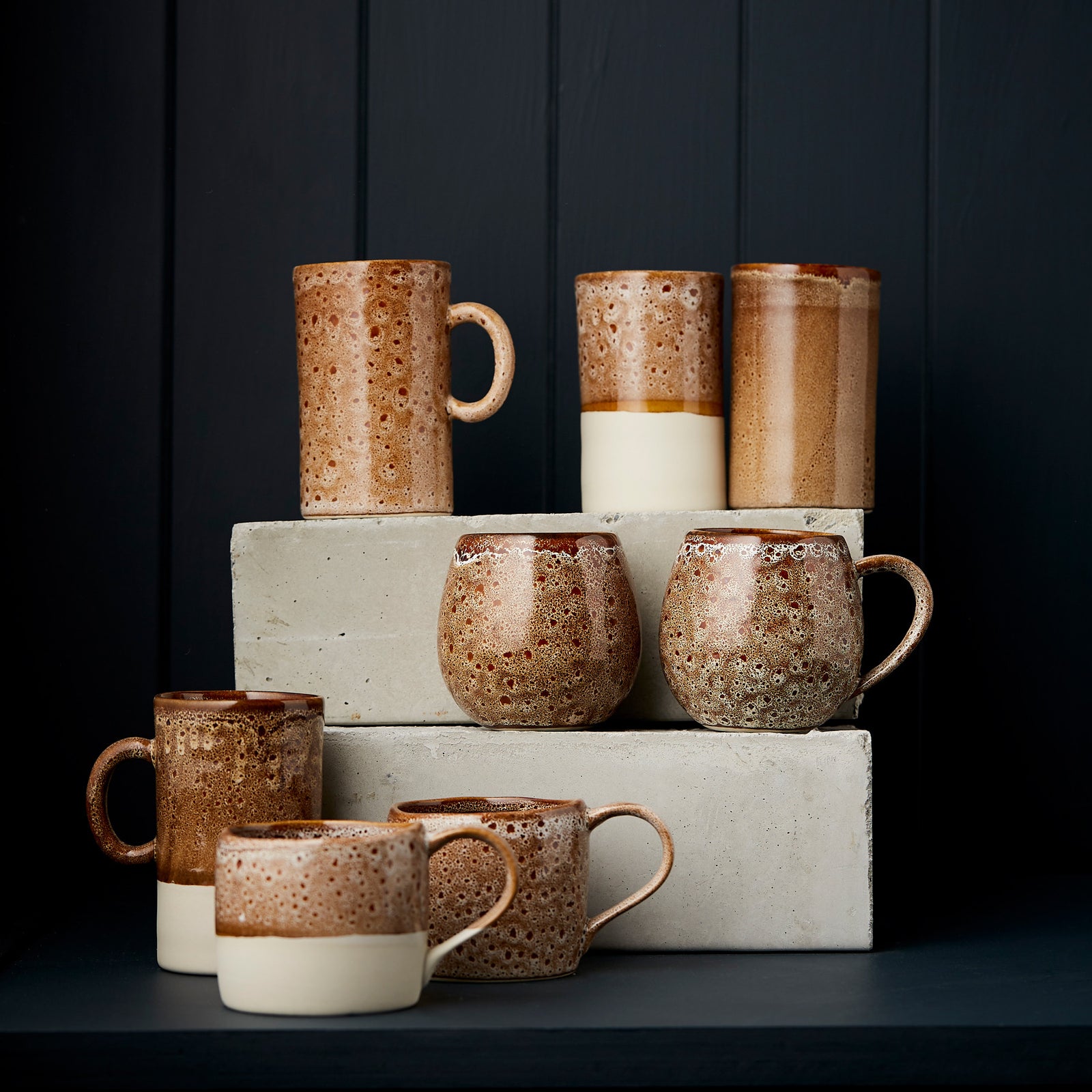 White Ochre Mugs