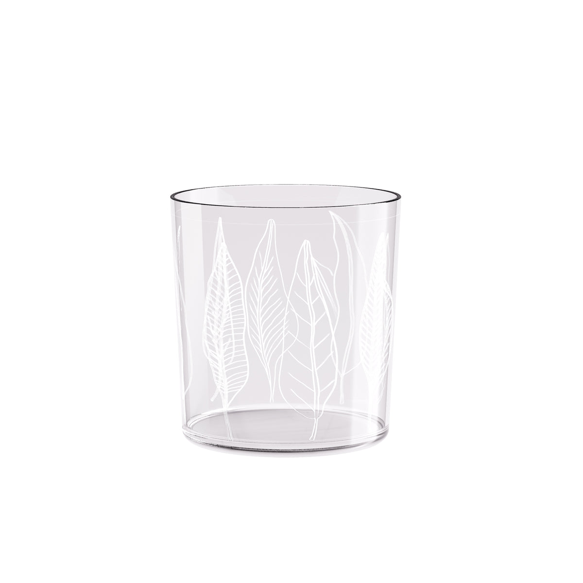 Haven Glass Tumbler / Gum Leaves