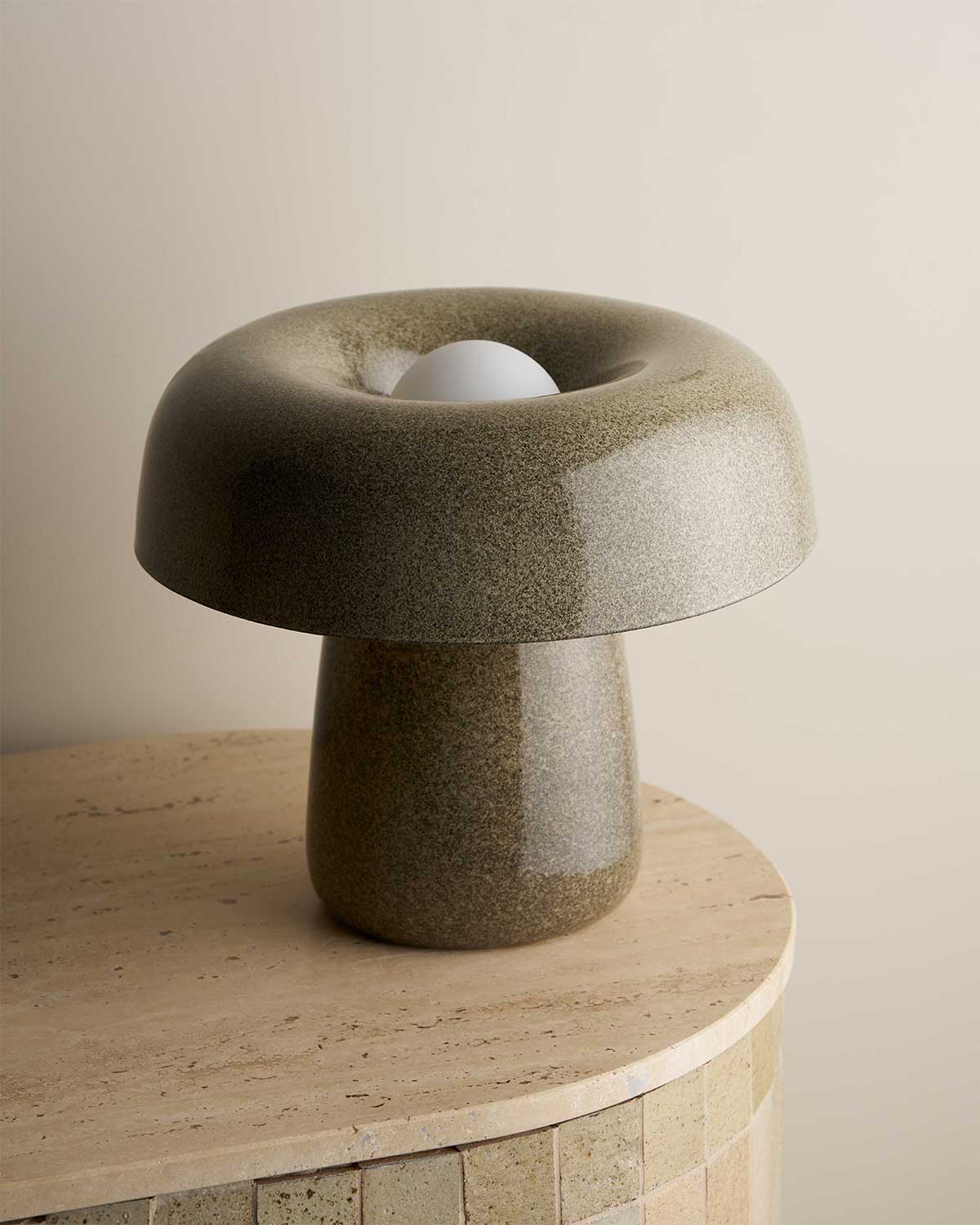 Nest Table Lamp in Rivergum