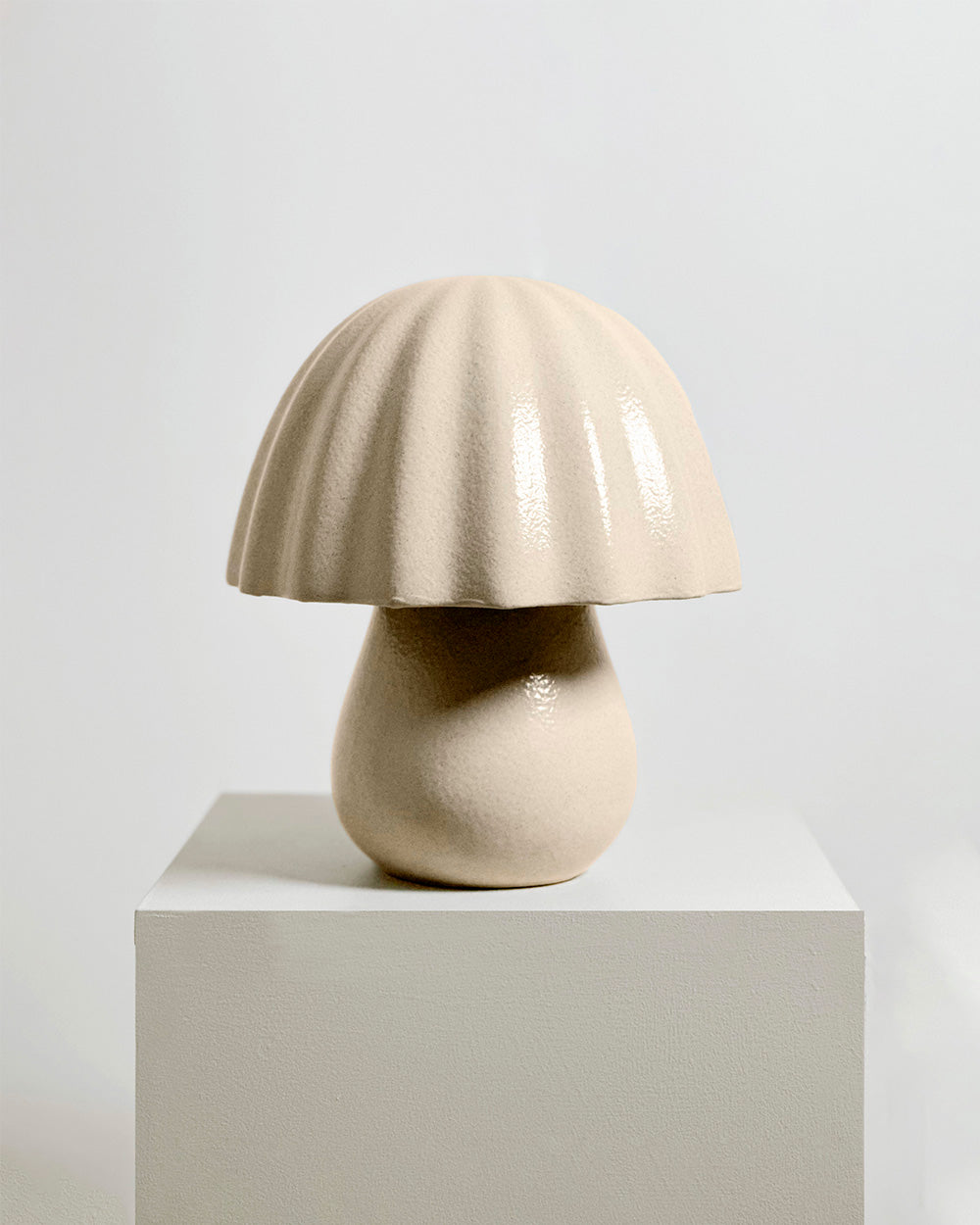 Periwinkle Table Lamp in Sand