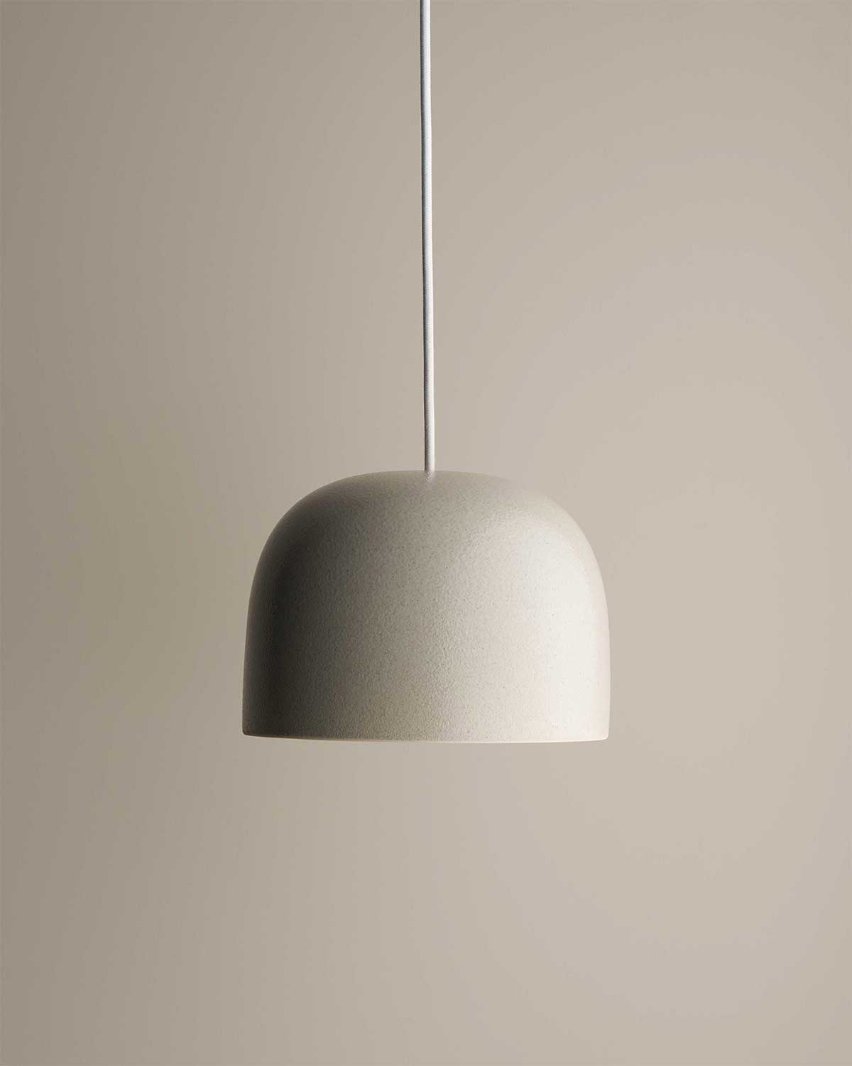 Small Bell Pendant Light in Shale