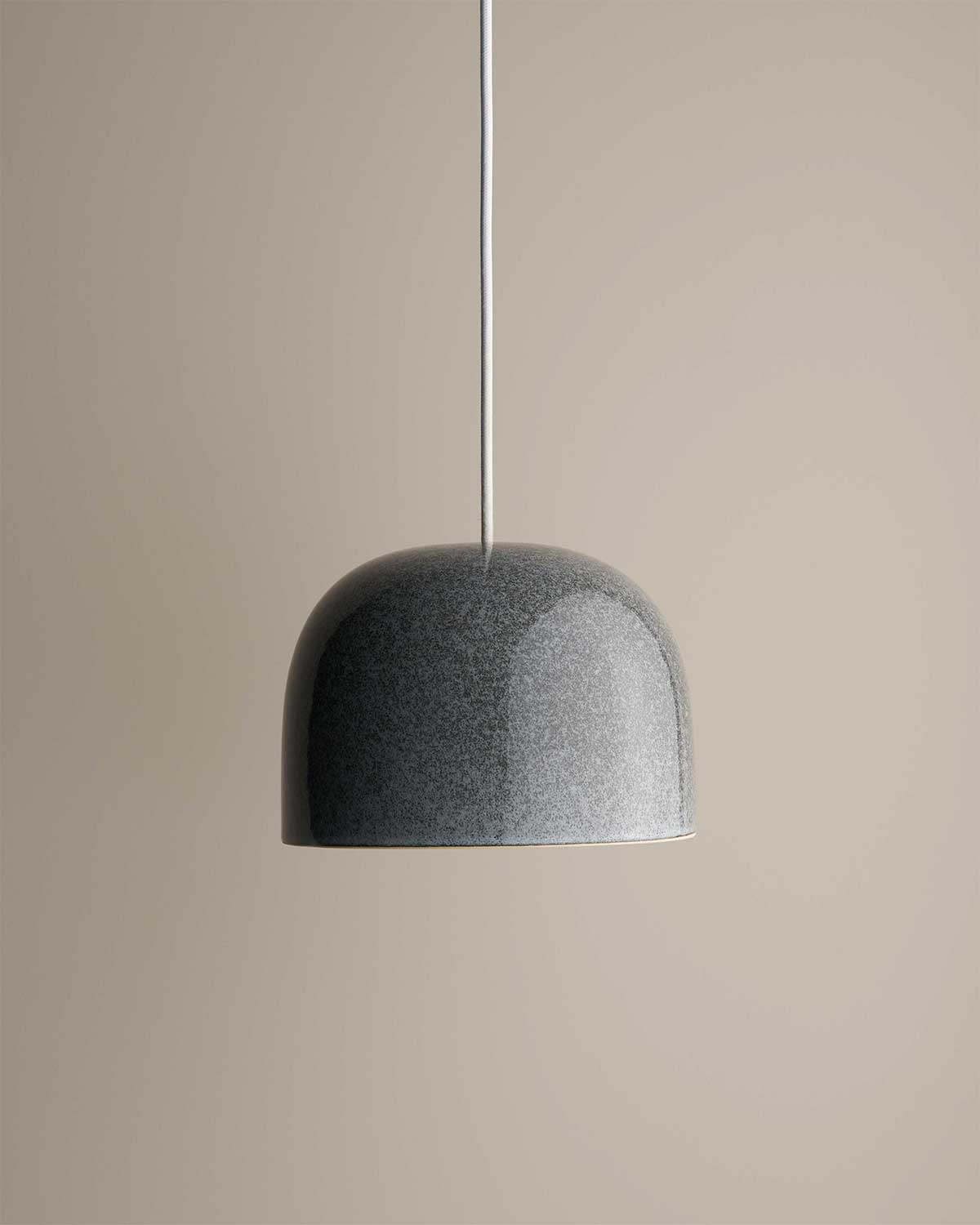 Small Bell Pendant Light in Storm