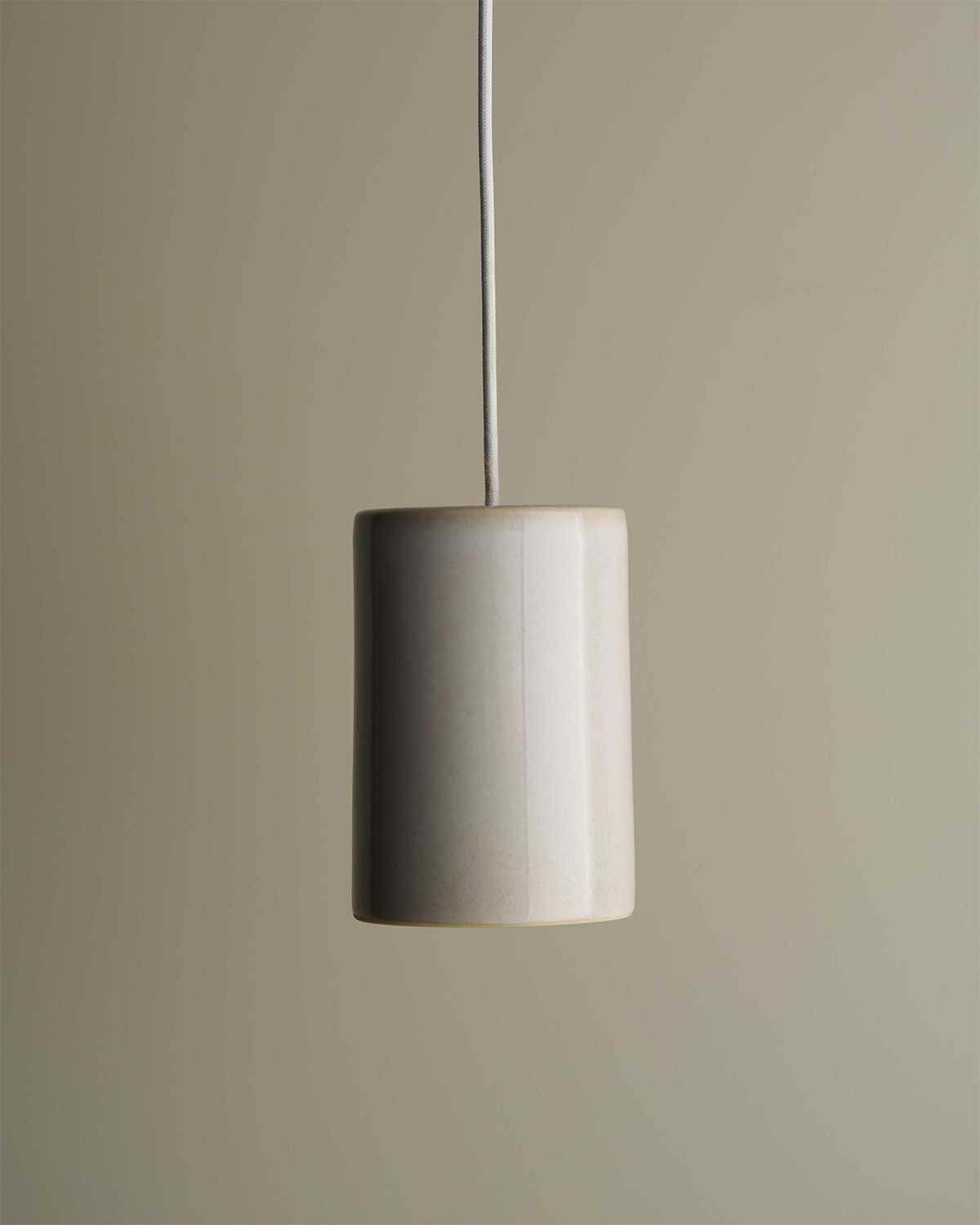 Large Cylinder Pendant Light in Coast