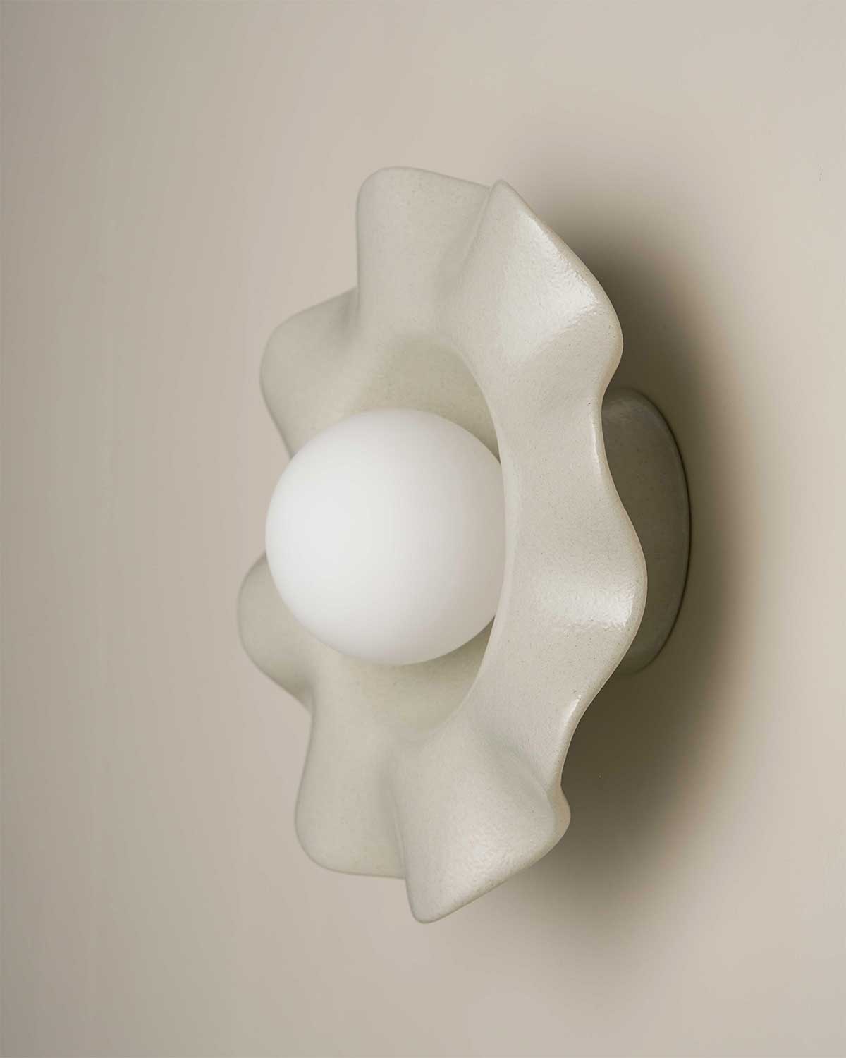 Pearl Wall Sconce in Shale