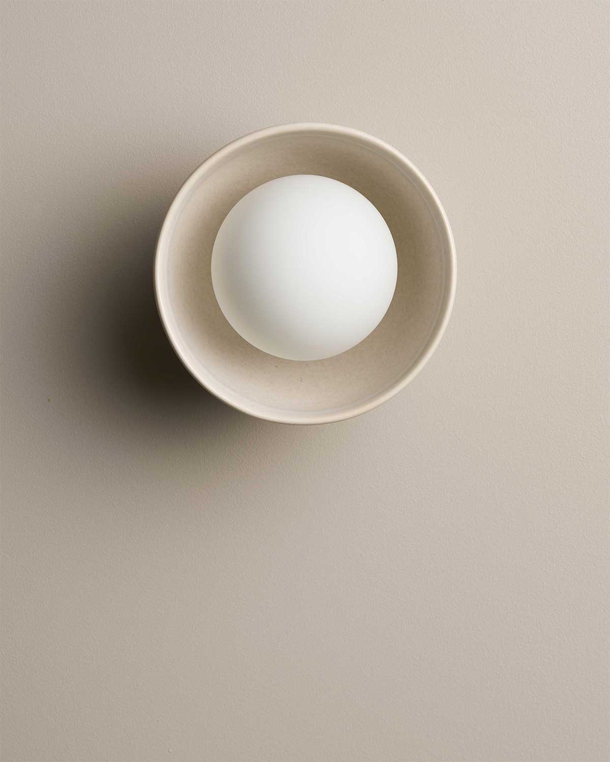 Bowl Sconce Light in Coast