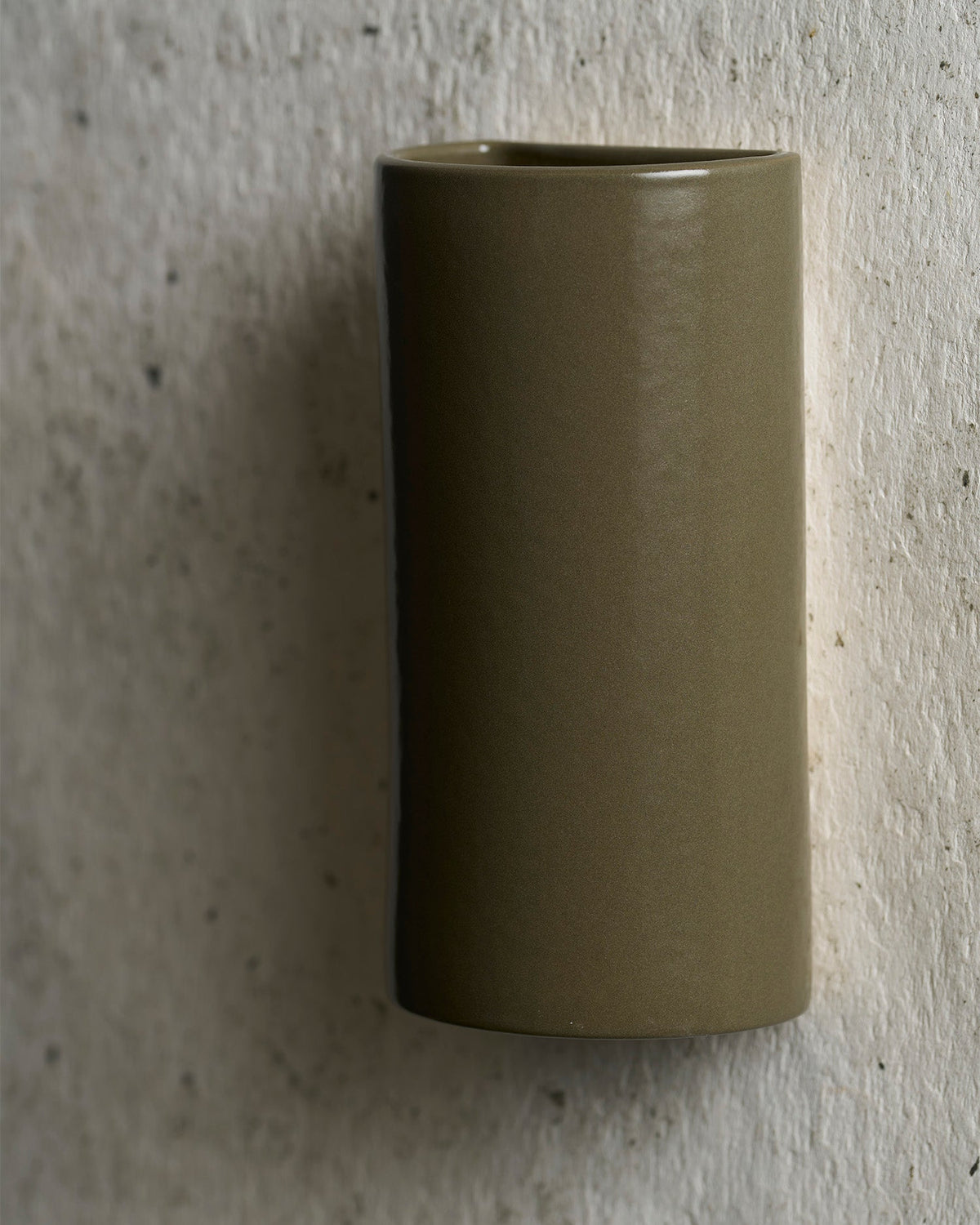 Curved Wall Light in Olive