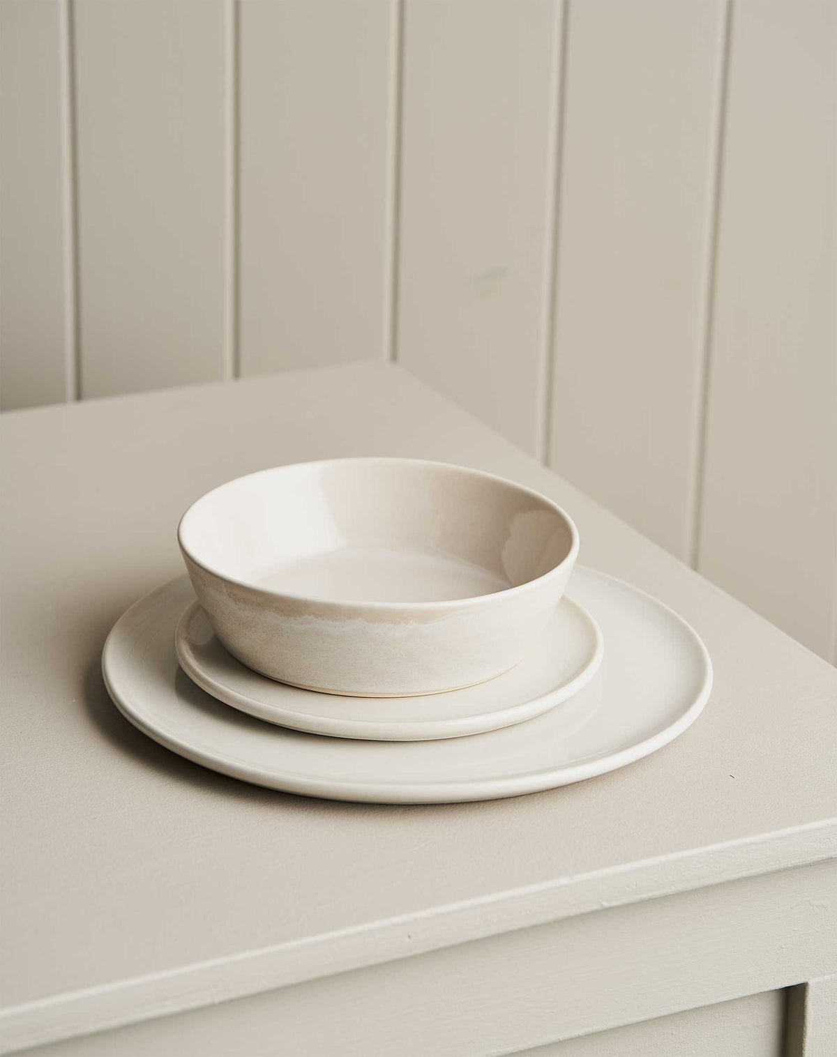 12pc Canvas Dinner Set / Coast