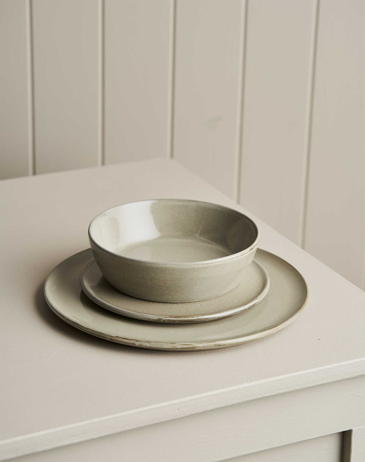 12pc Canvas Dinner Set / Saltbush