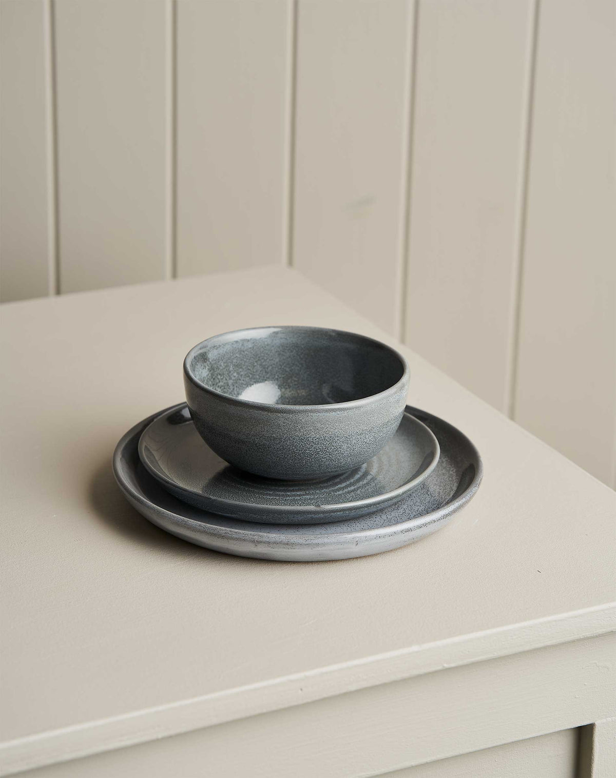 12pc Canvas Dinner Set / Storm