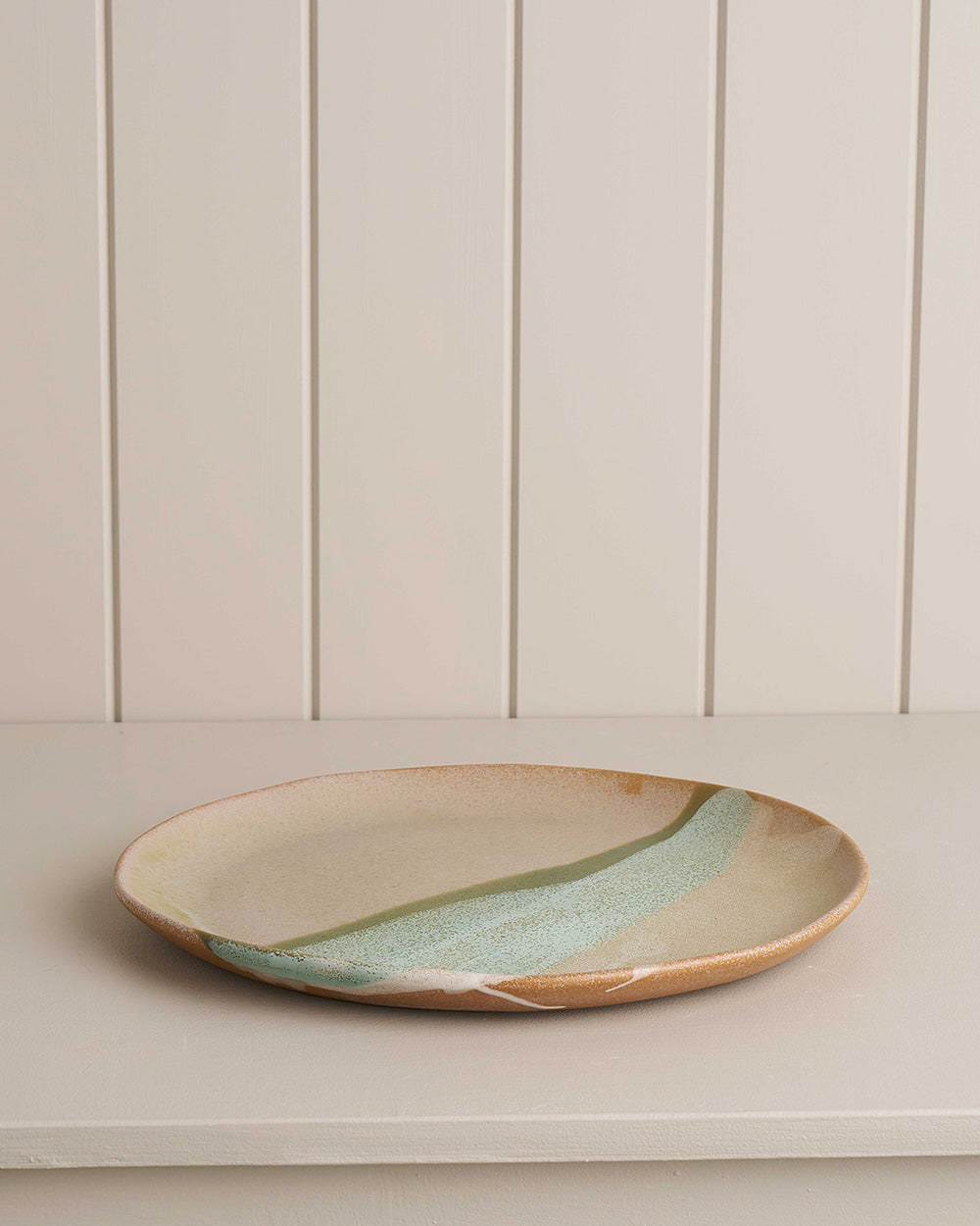 Round Platter / Green Tate