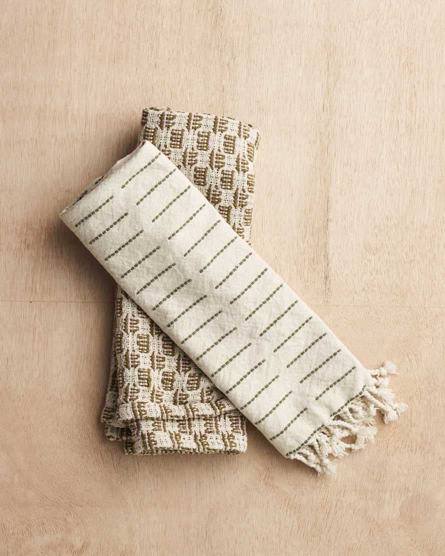 Set of 2 Tea Towels / Nora