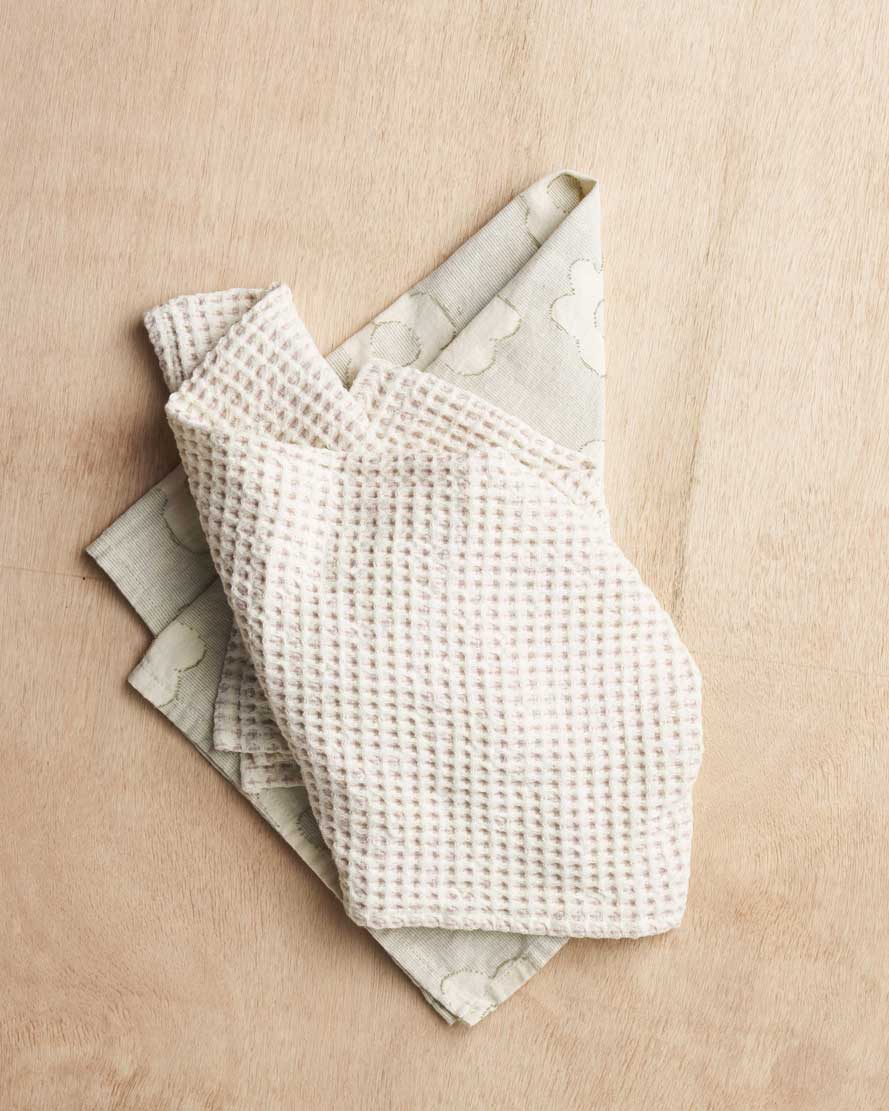 Set of 2 Tea Towels / Hazel