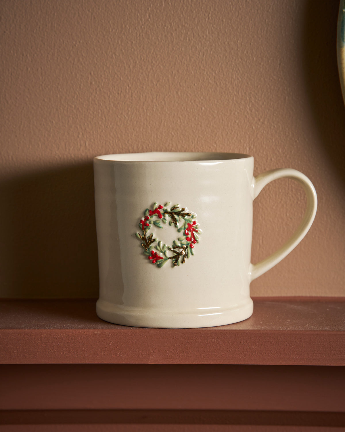Wreath Mug in Christmas Favourites