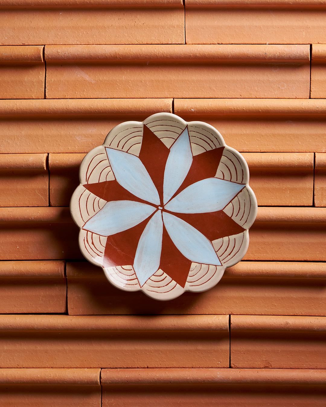 June's Daisy Plate / Geo