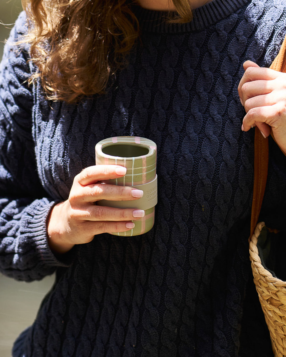 Sage & Blush 350ml Travel Cup / Cat's Pyjamas