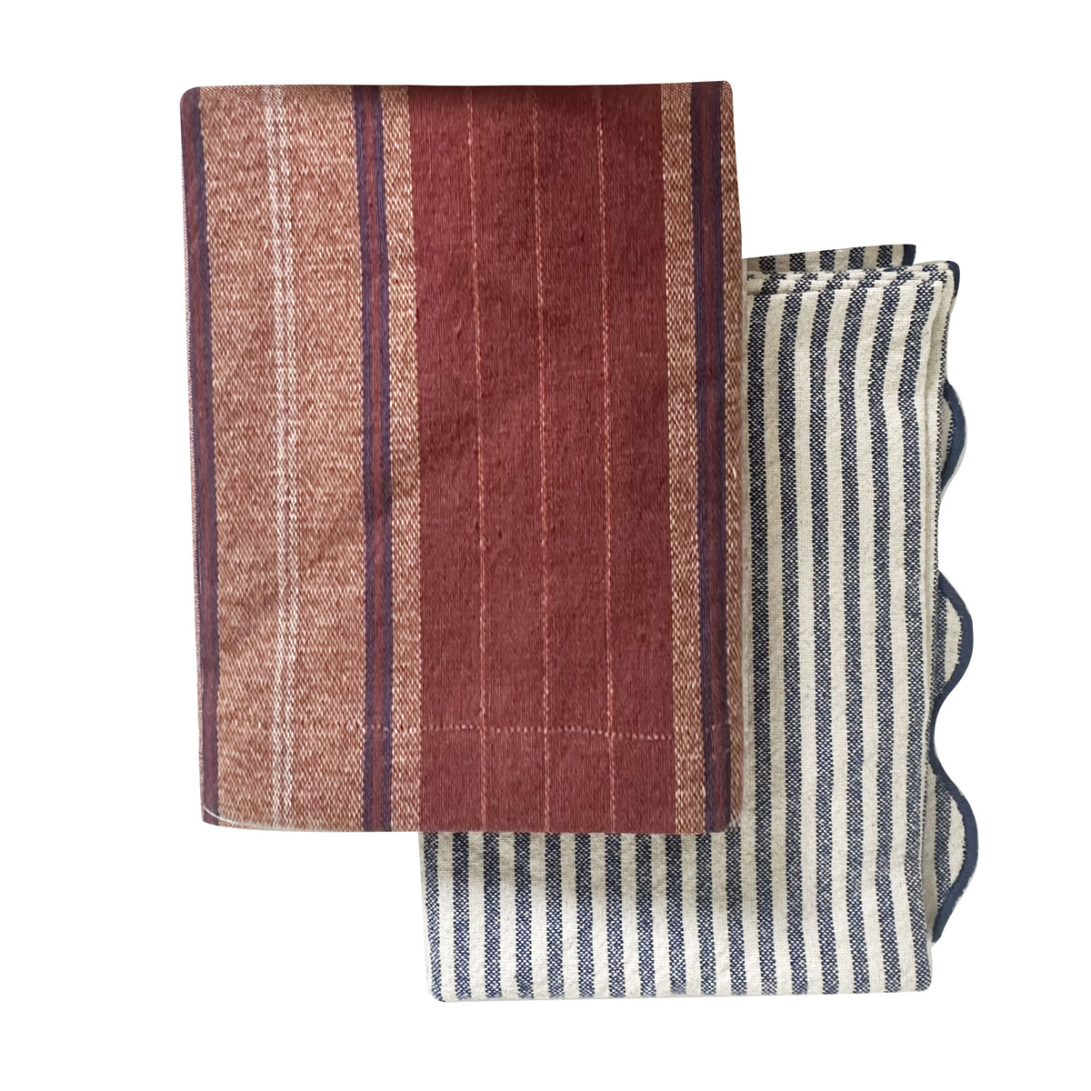 Set of 2 Tea Towles / River