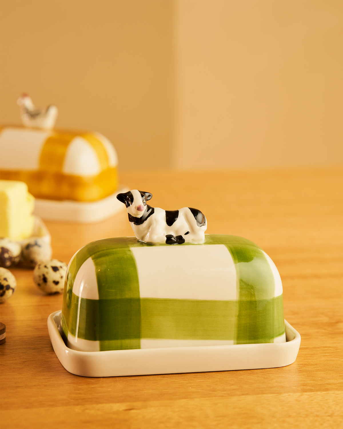 Cow Butter Dish / Butter Up