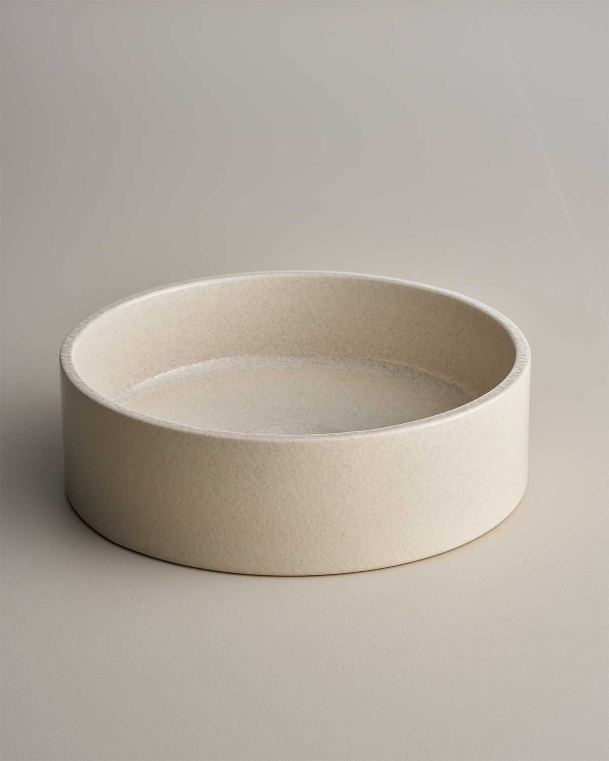 Clay 350 Round Hand Basin in Poppyseed