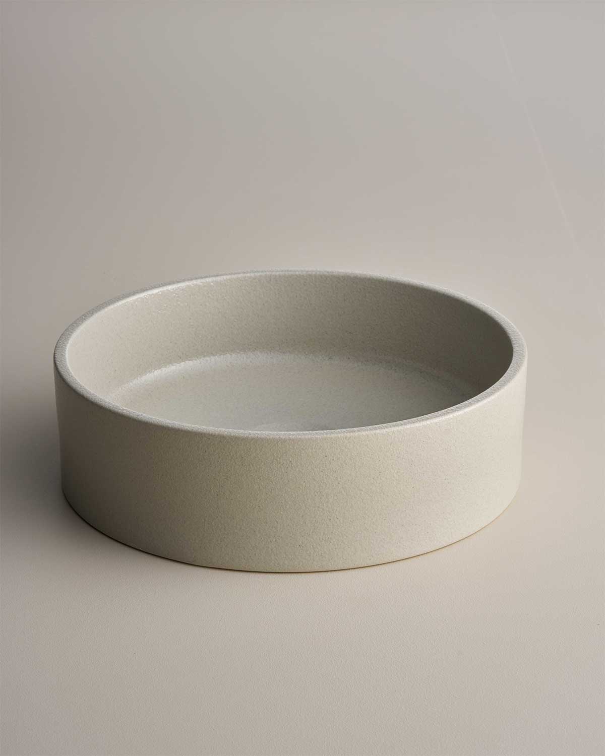 Clay 350 Round Hand Basin in Shale