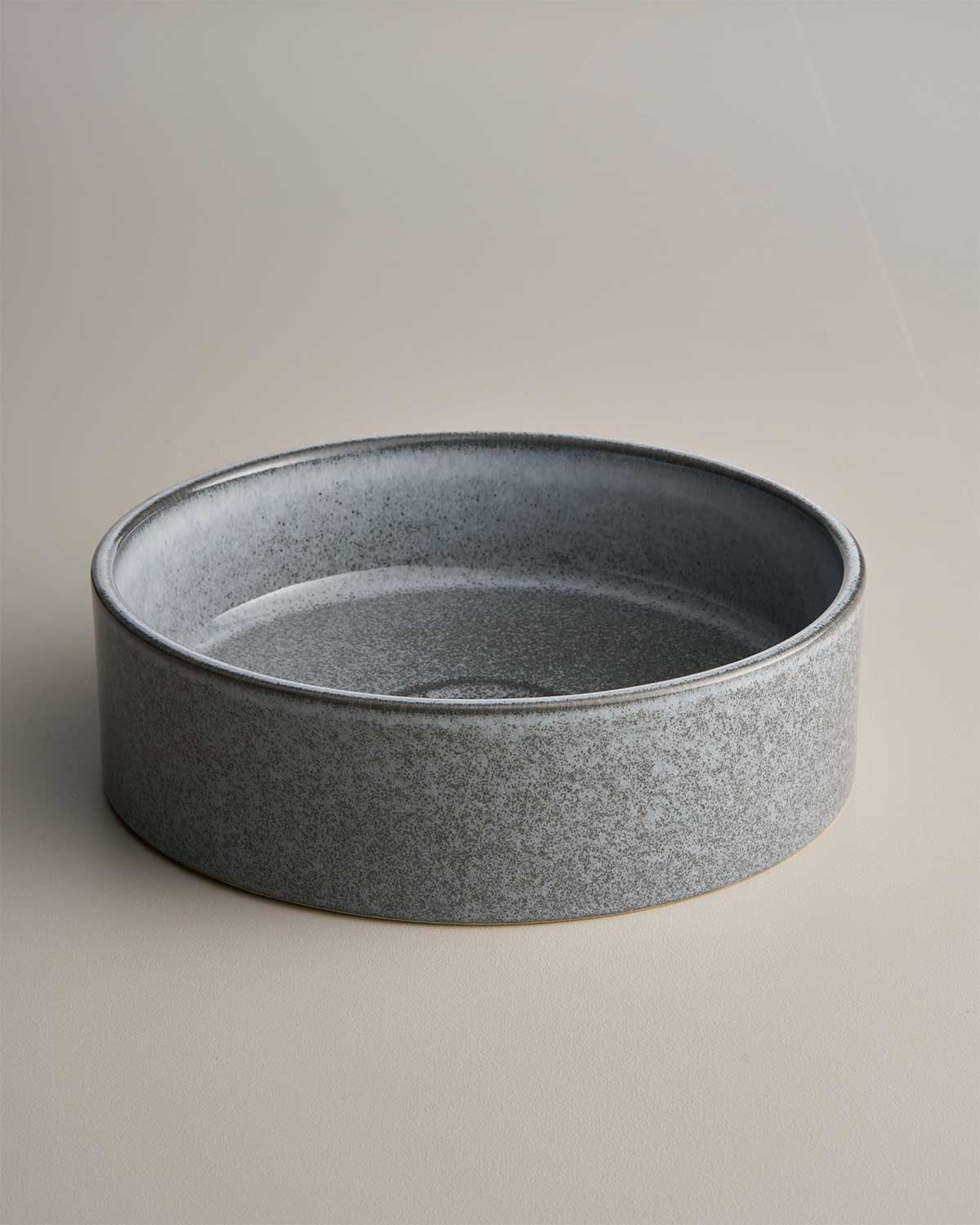 Clay 350 Round Hand Basin in Storm