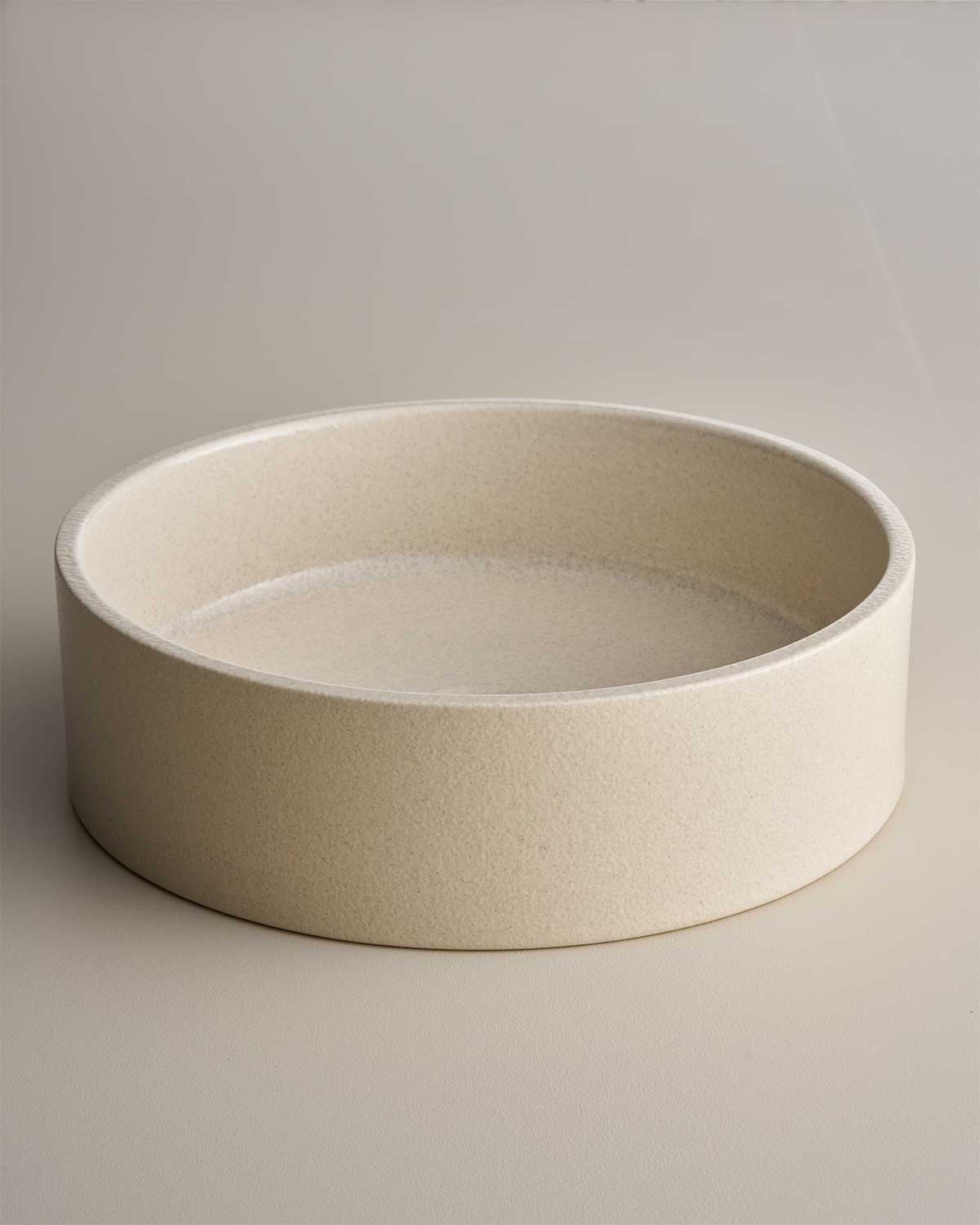 Clay 400 Round Hand Basin in Poppyseed