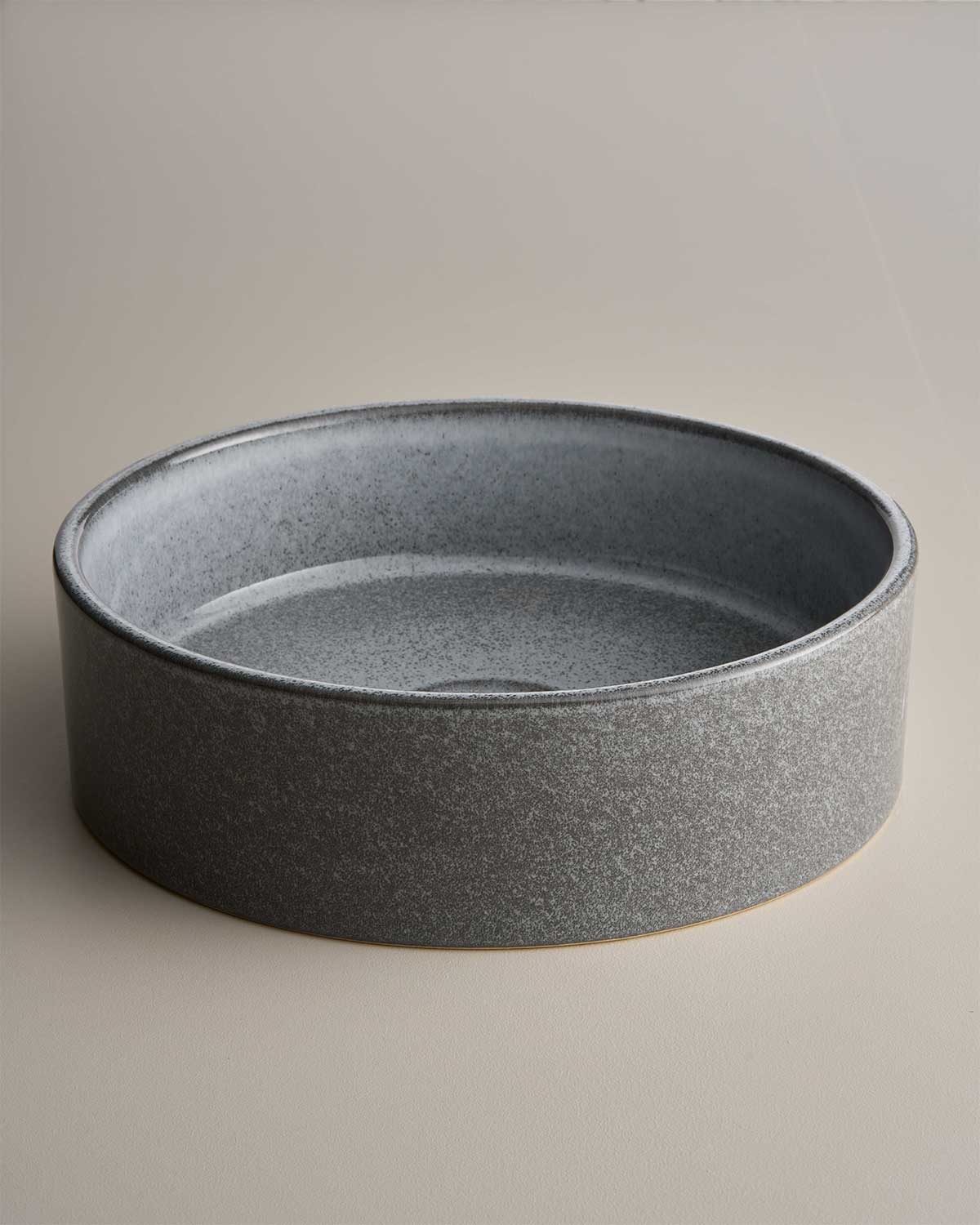 Clay 400 Round Hand Basin in Storm