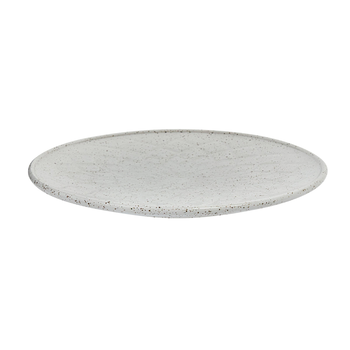 30cm Plate in White Gloss / Hardware Lane