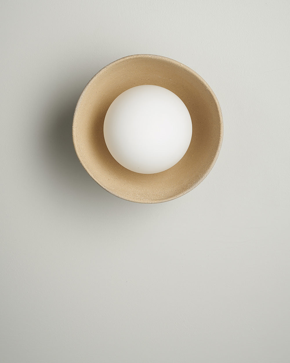 Bowl Sconce Light in Earth