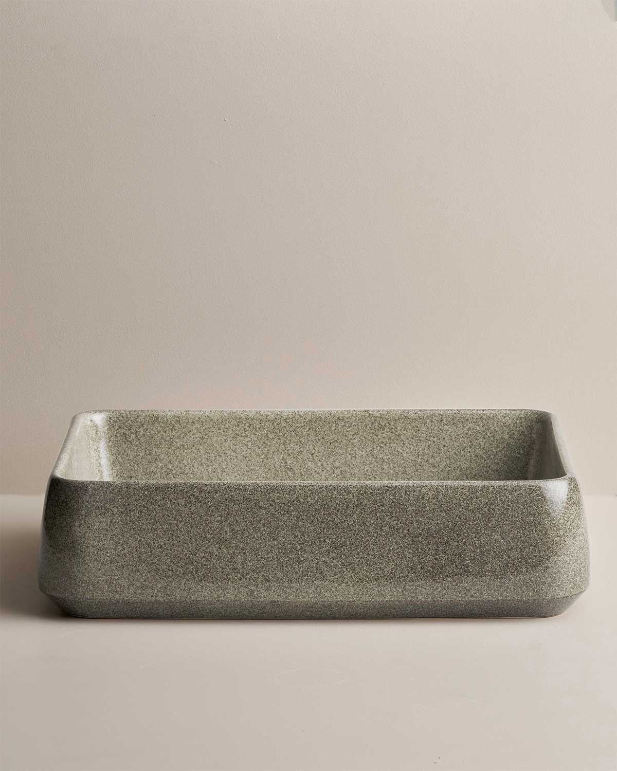 Kiln 515 Rectangular Hand Basin in Rivergum