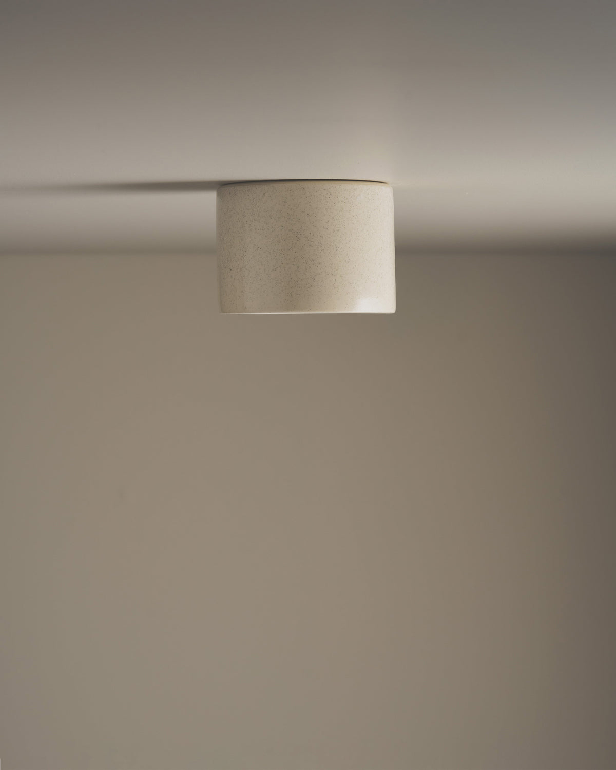 Short Ceiling Light in Poppyseed