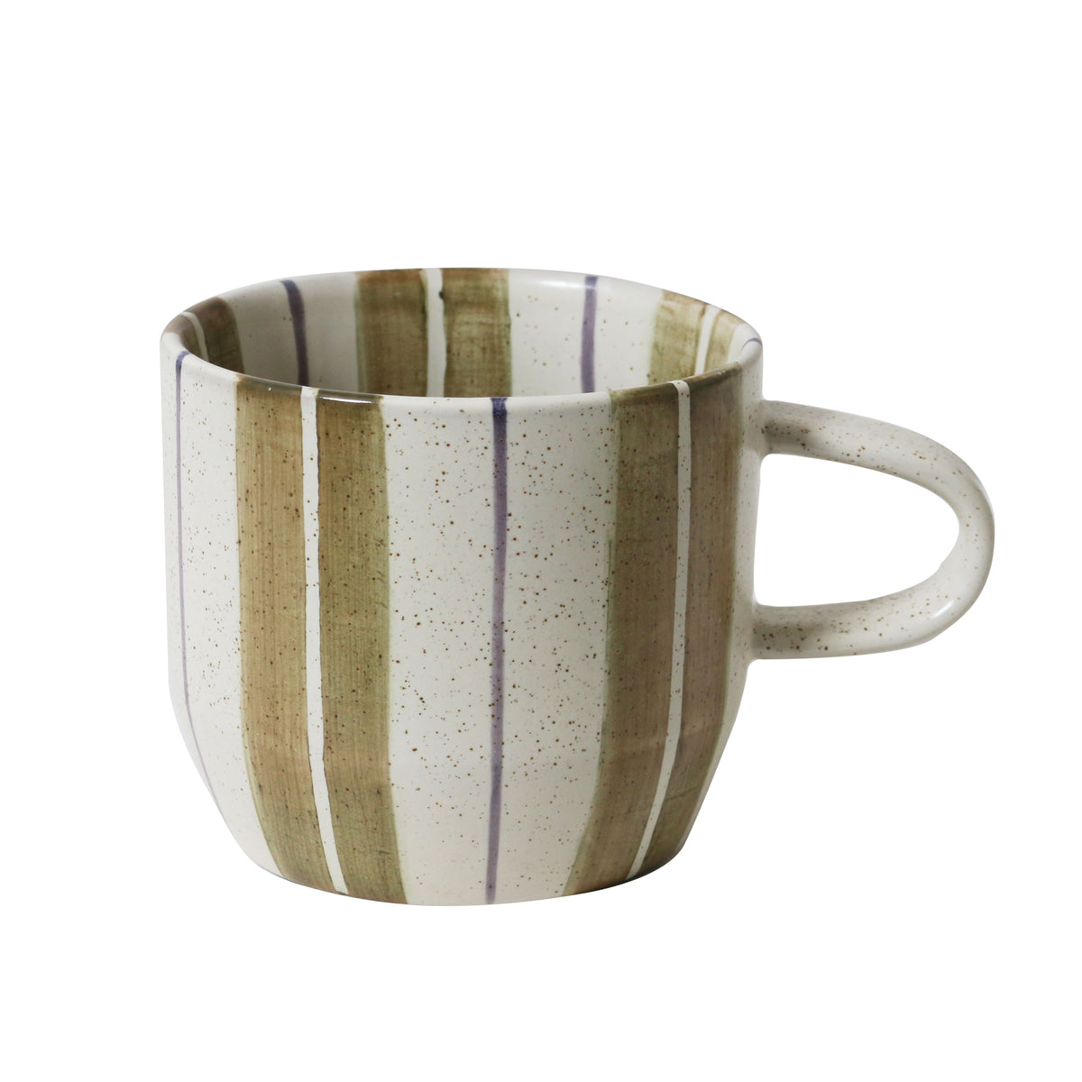 Olive Stripe Mug / Cat&#39;s Pyjamas