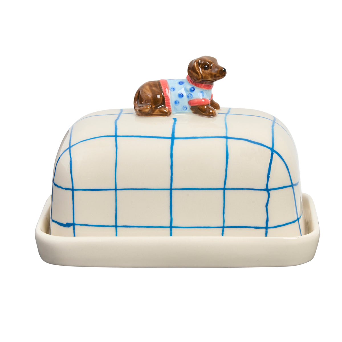 Dachshund Butter Dish / Butter Up