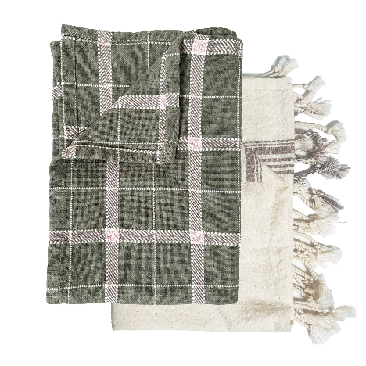Set of 2 Tea Towels / Bonnie