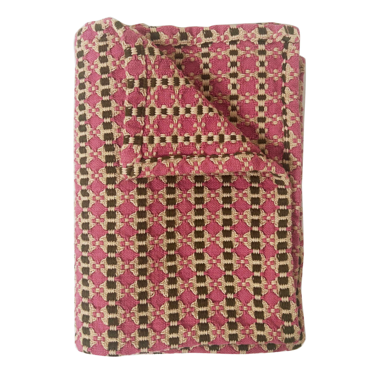 Set of 2 Tea Towels / Raspberry Lume