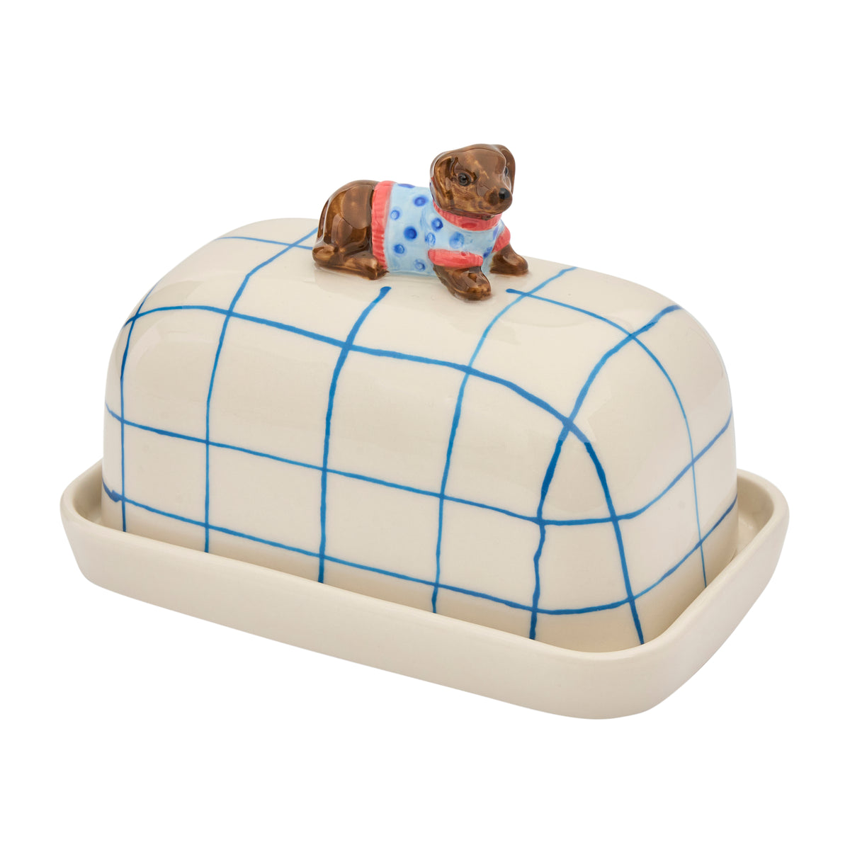 Dachshund Butter Dish / Butter Up