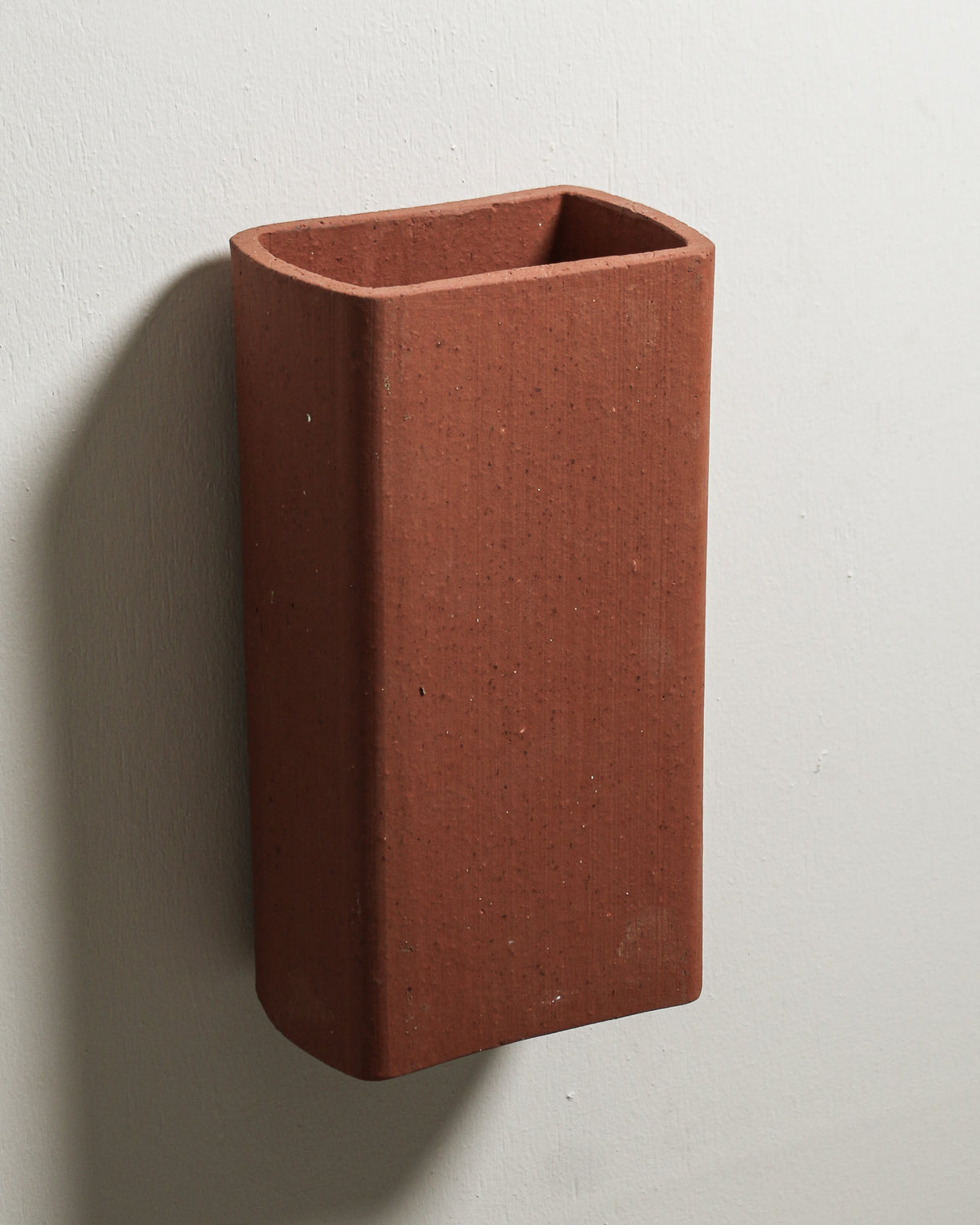 Box Wall Light in Terracotta