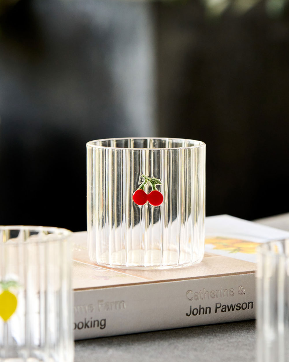 Haven Glass Tumbler / Cherry