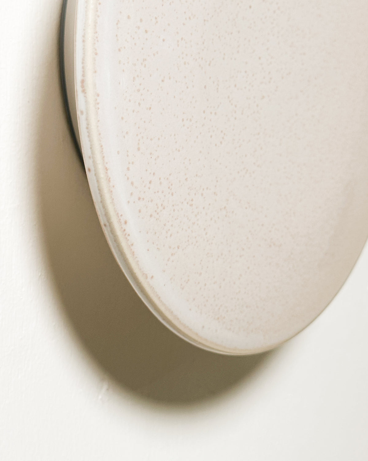 Small Backlit Disc Wall Light in Coast