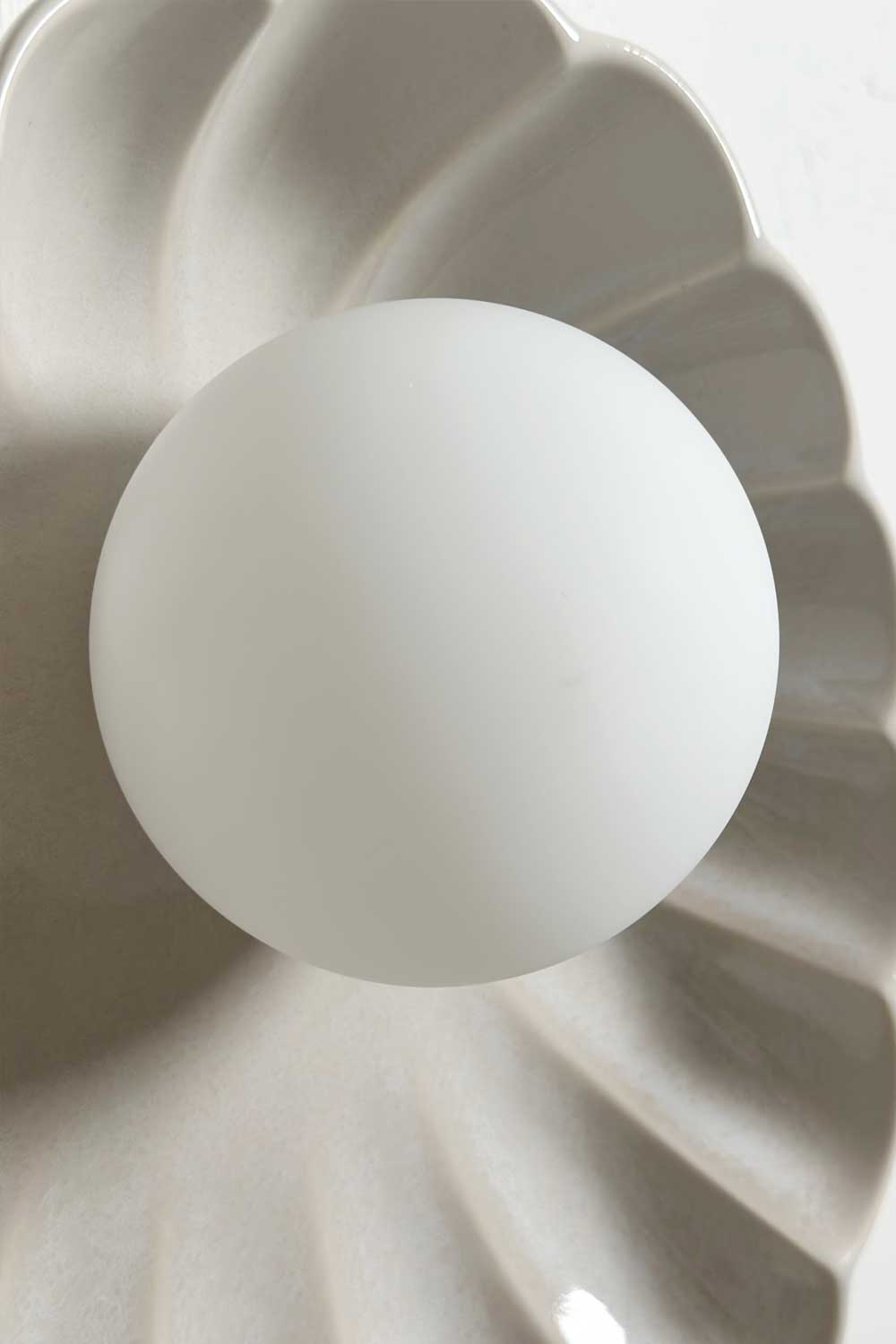 Oyster Sconce Light in Coast