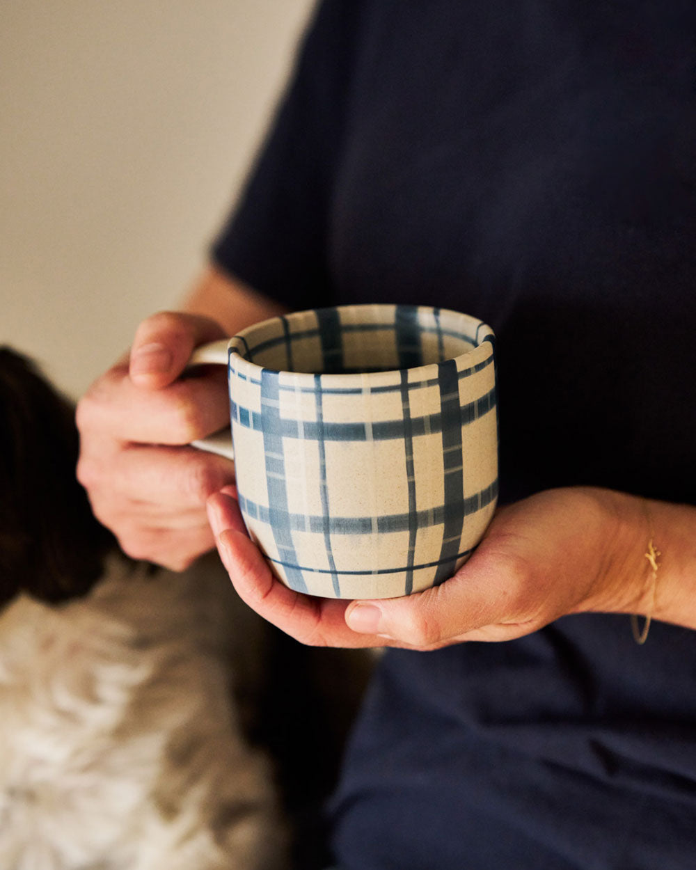 Denim Mug / Cat&#39;s Pyjamas