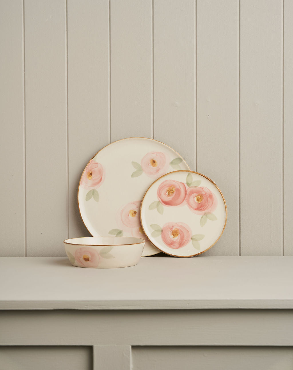Canvas Side Plate / Orchard Blossom