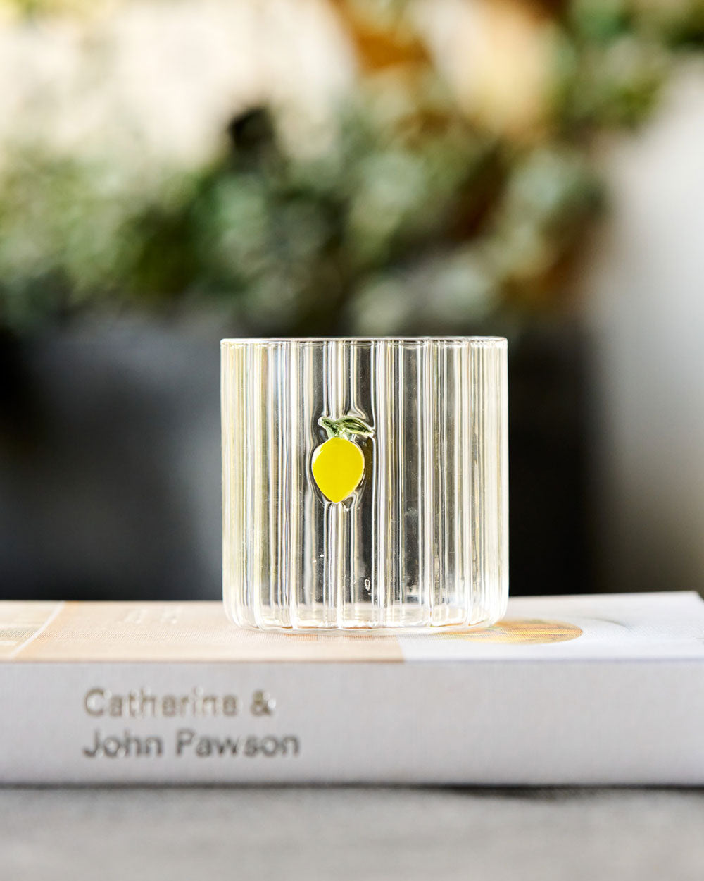 Haven Glass Tumbler / Lemon