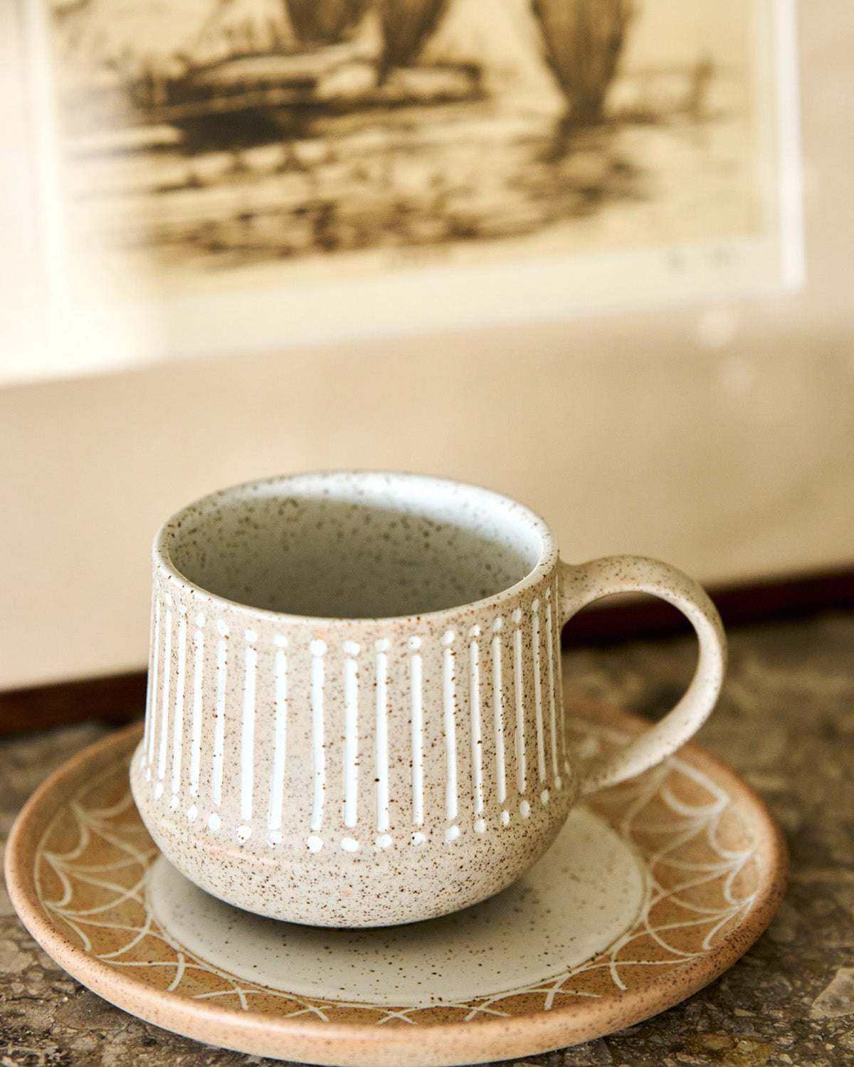 Set of 3 Mugs / Natural Entertainer