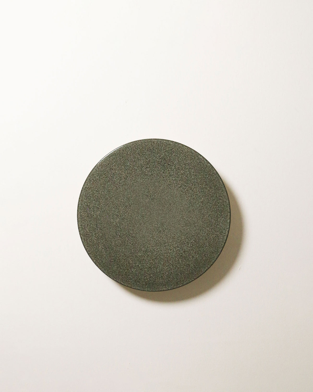 Small Backlit Disc Wall Light in Rivergum