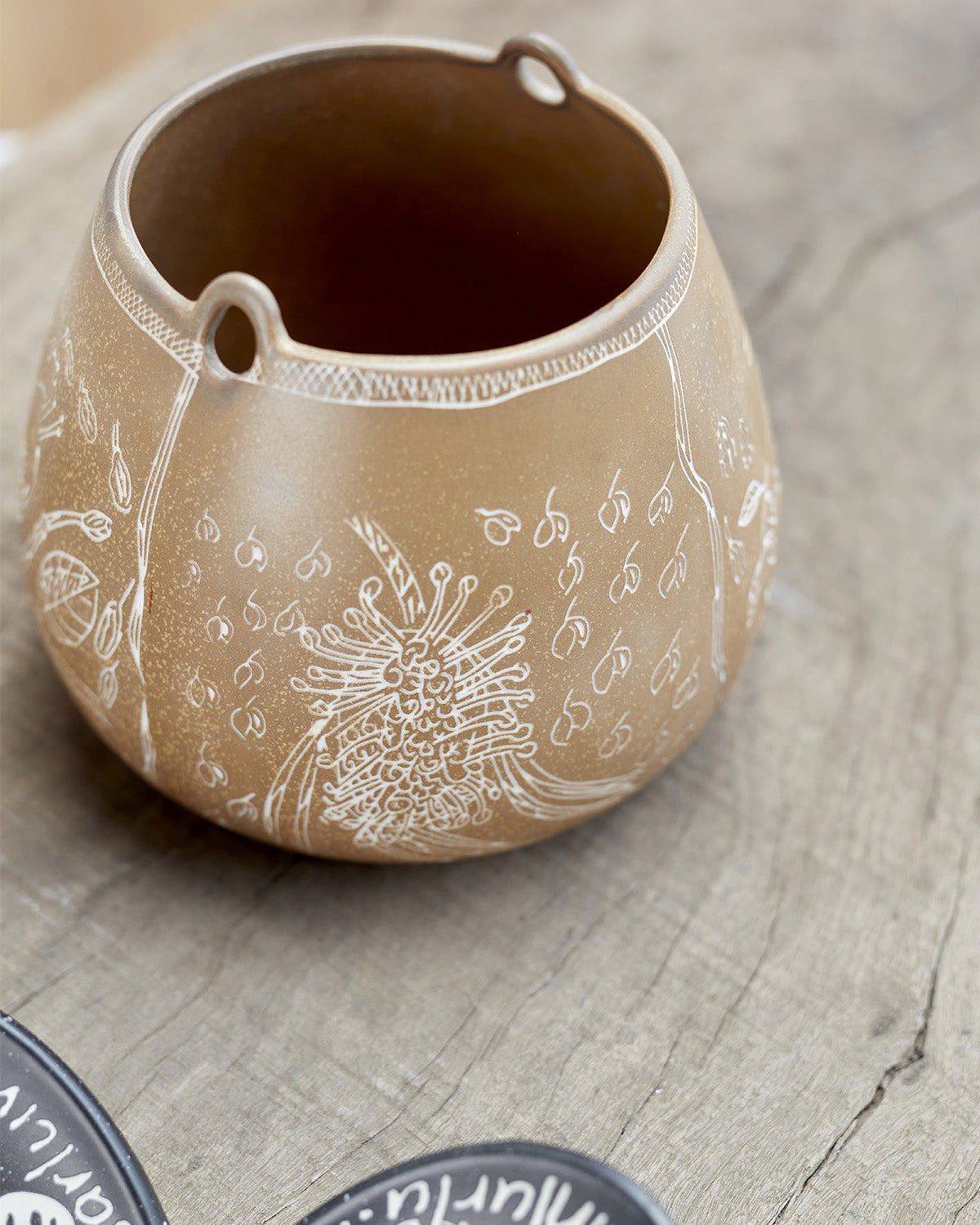 Tan Teardrop Bowl / RG x Juluwarlu