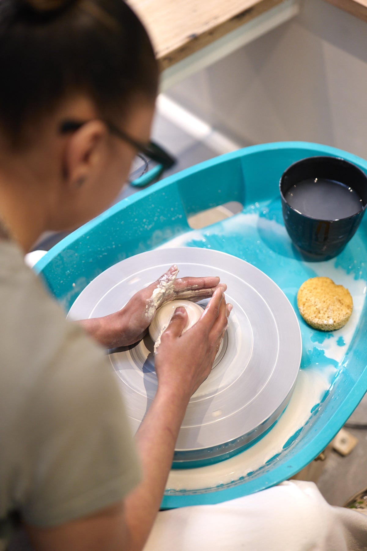 Book a Wheel Throwing Workshop &gt;